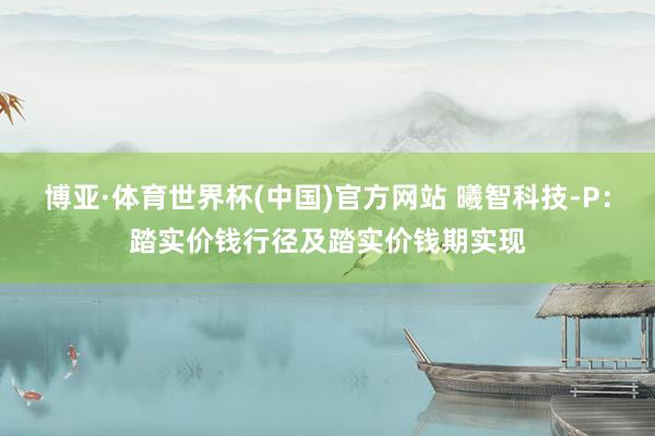 博亚·体育世界杯(中国)官方网站 曦智科技-P：踏实价钱行径及踏实价钱期实现